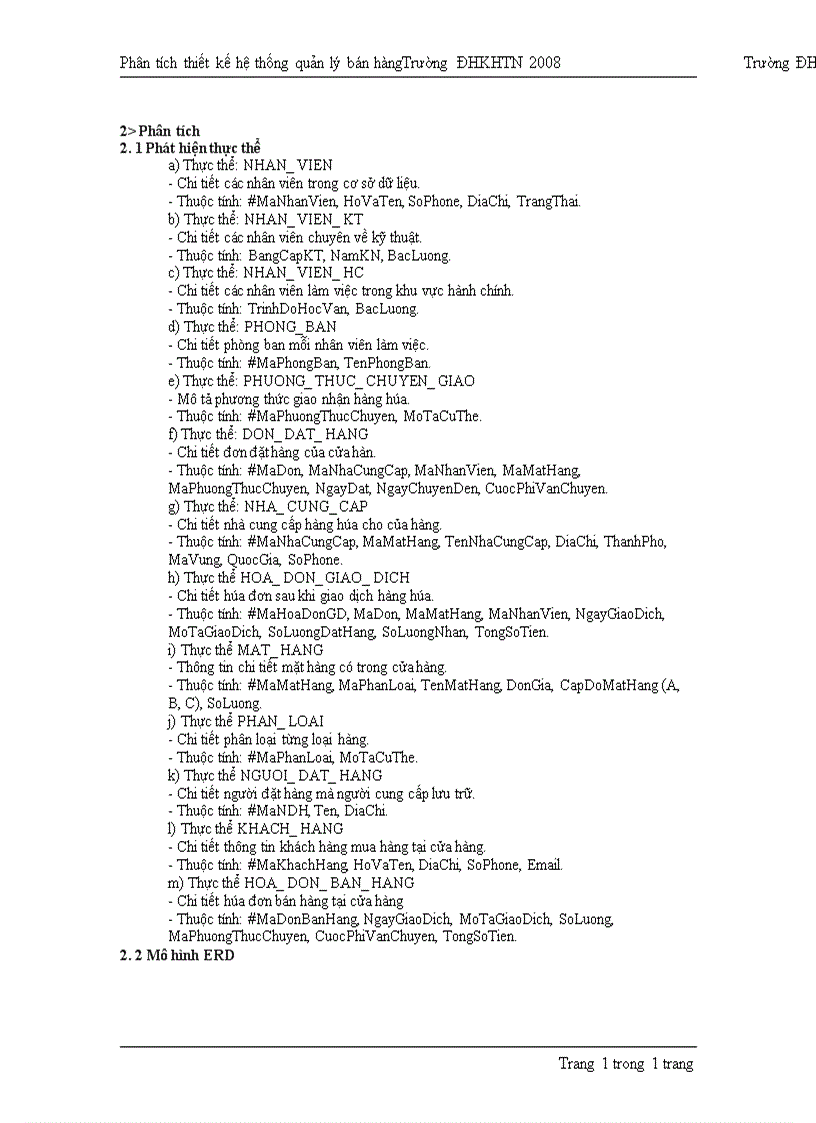 image for page Phân tích thiết kế hệ thống quản lý bán hàng 1