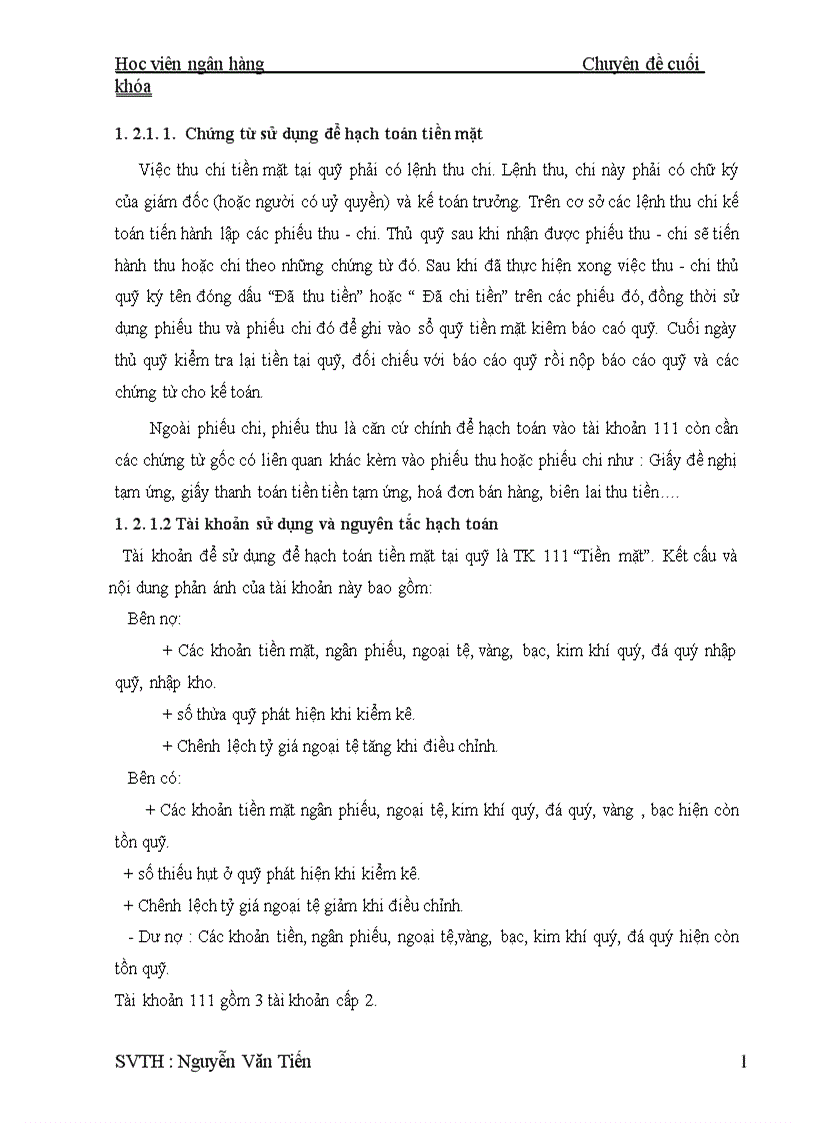 image for page Thực trạng kế toán vốn bằng tiền tại công ty cổ phần xây dựng số