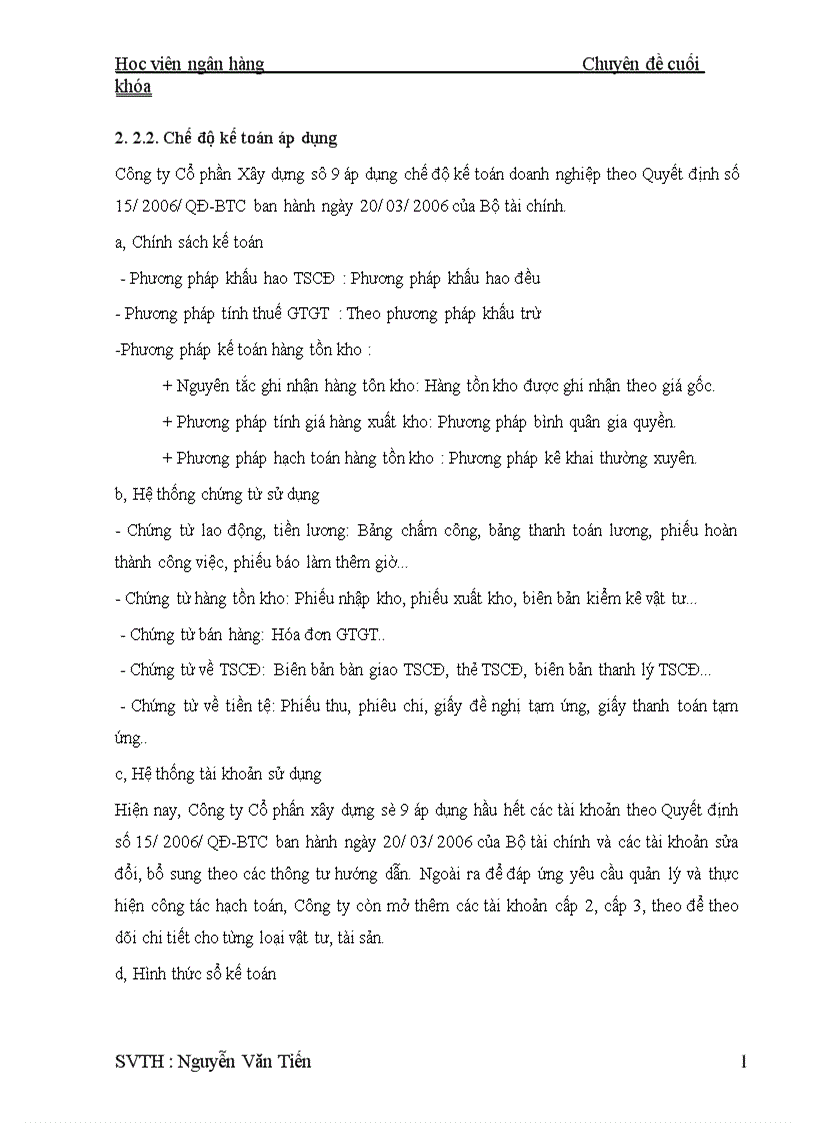 image for page Thực trạng kế toán vốn bằng tiền tại công ty cổ phần xây dựng số