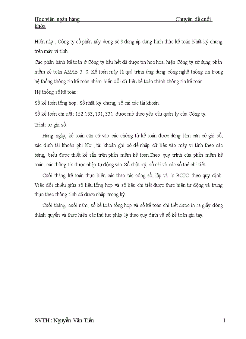 image for page Thực trạng kế toán vốn bằng tiền tại công ty cổ phần xây dựng số