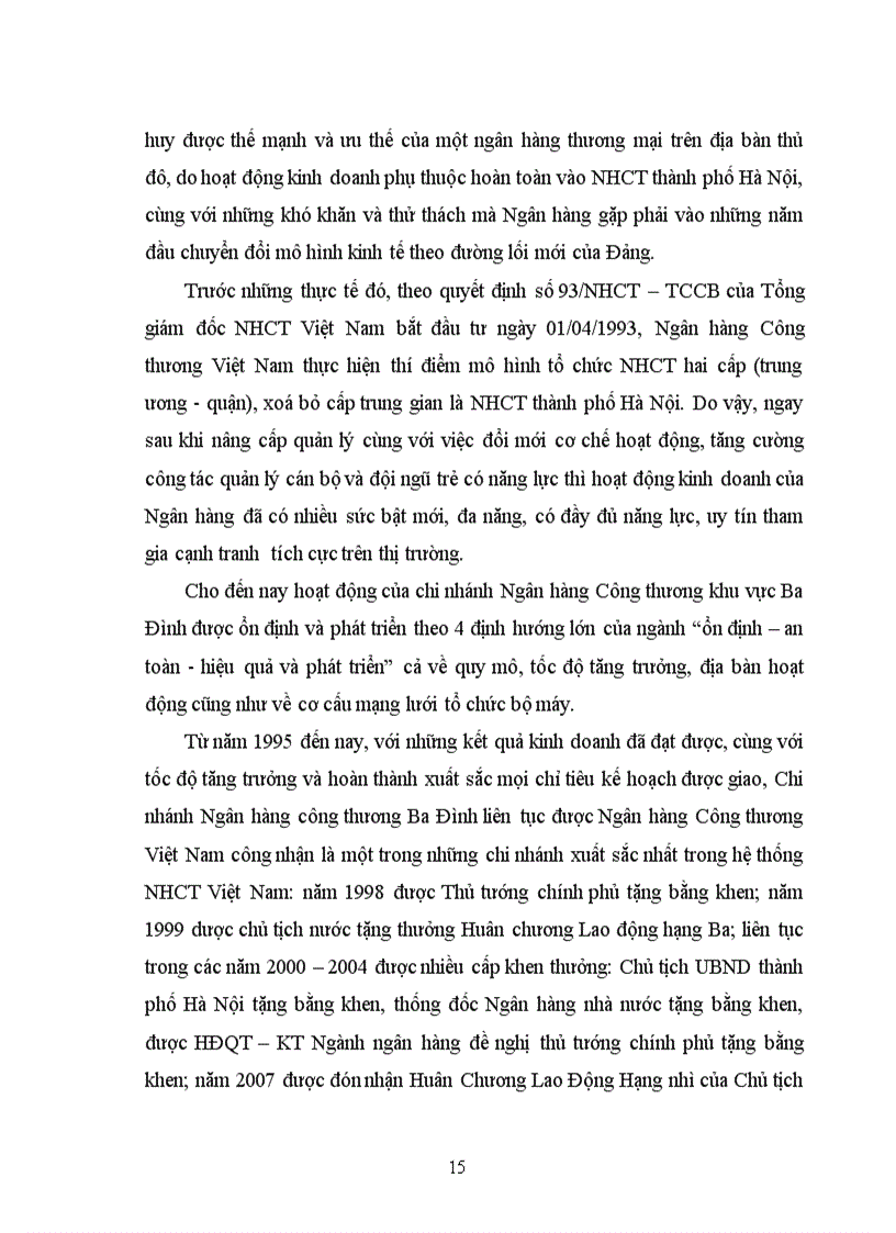 image for page Giải pháp nâng cao chất lượng tín dụng tại chi nhánh NHCT Ba Đình