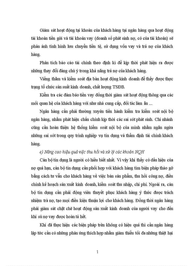 image for page Giải pháp nâng cao chất lượng tín dụng tại chi nhánh NHCT Ba Đình