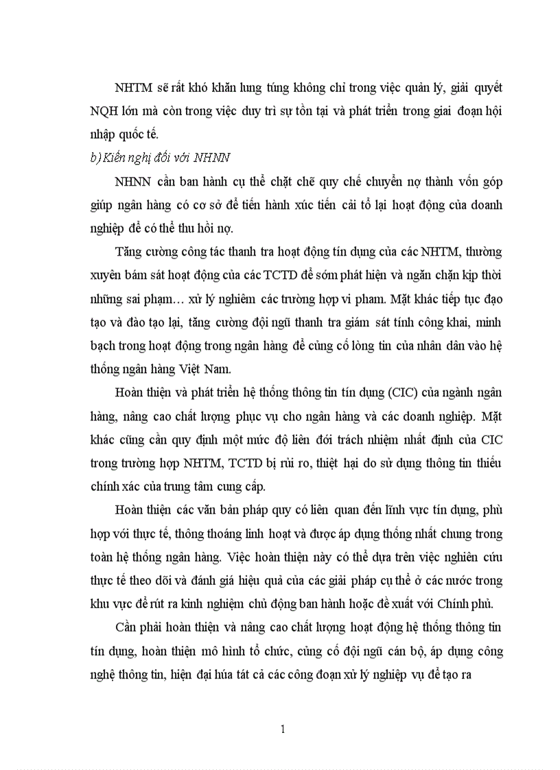 image for page Giải pháp nâng cao chất lượng tín dụng tại chi nhánh NHCT Ba Đình