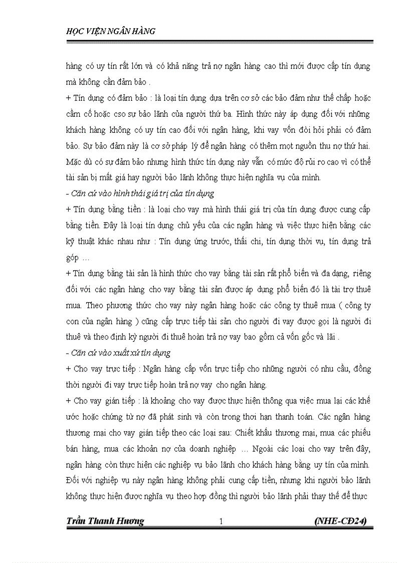 image for page Nâng cao chất lượng tín dụng tại VPbank chi nhánh Thăng Long Thực trạng và Giải pháp 1