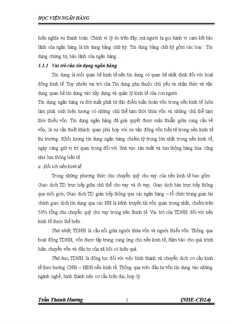 image for page Nâng cao chất lượng tín dụng tại VPbank chi nhánh Thăng Long Thực trạng và Giải pháp 1