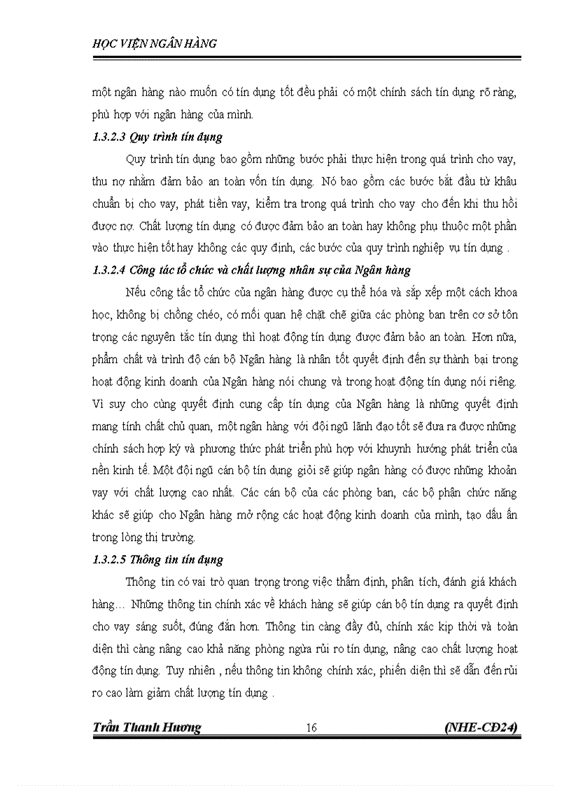 image for page Nâng cao chất lượng tín dụng tại VPbank chi nhánh Thăng Long Thực trạng và Giải pháp 1