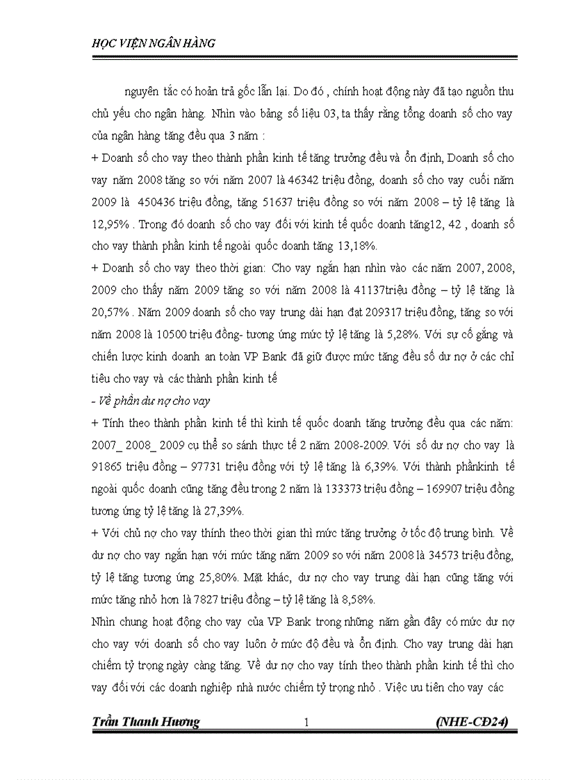 image for page Nâng cao chất lượng tín dụng tại VPbank chi nhánh Thăng Long Thực trạng và Giải pháp 1