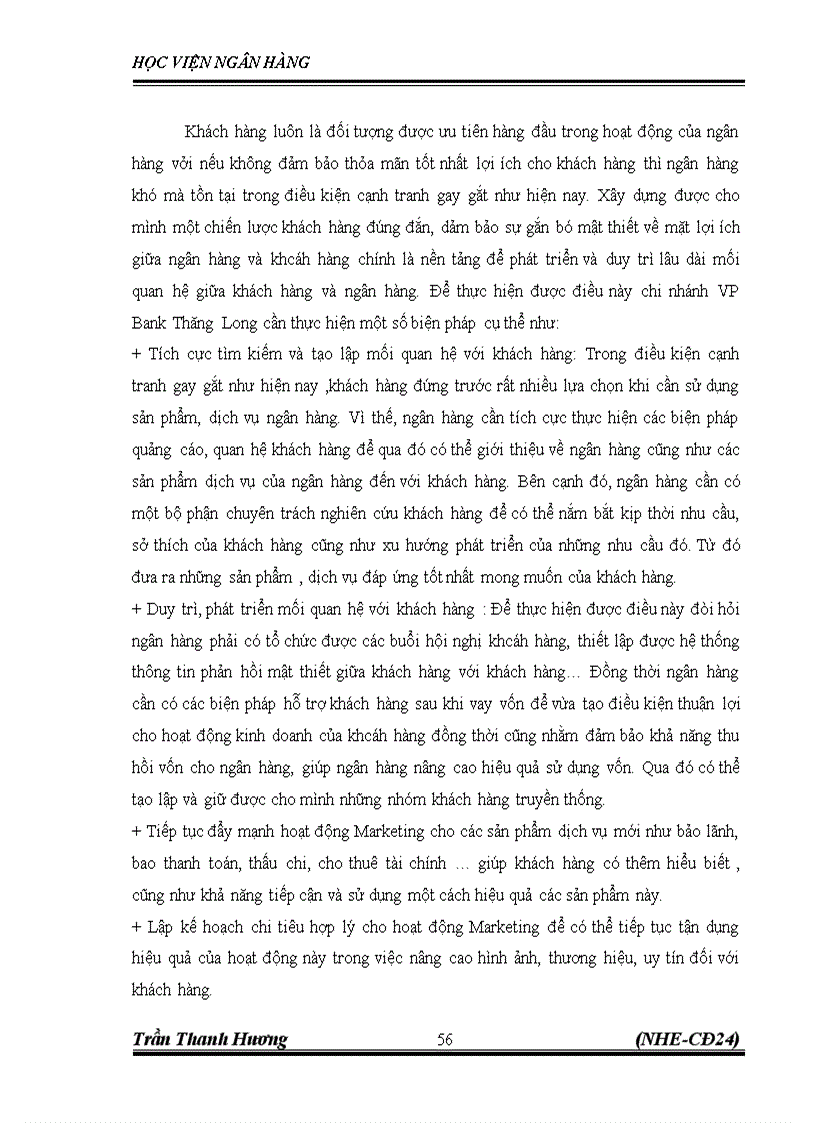 image for page Nâng cao chất lượng tín dụng tại VPbank chi nhánh Thăng Long Thực trạng và Giải pháp 1