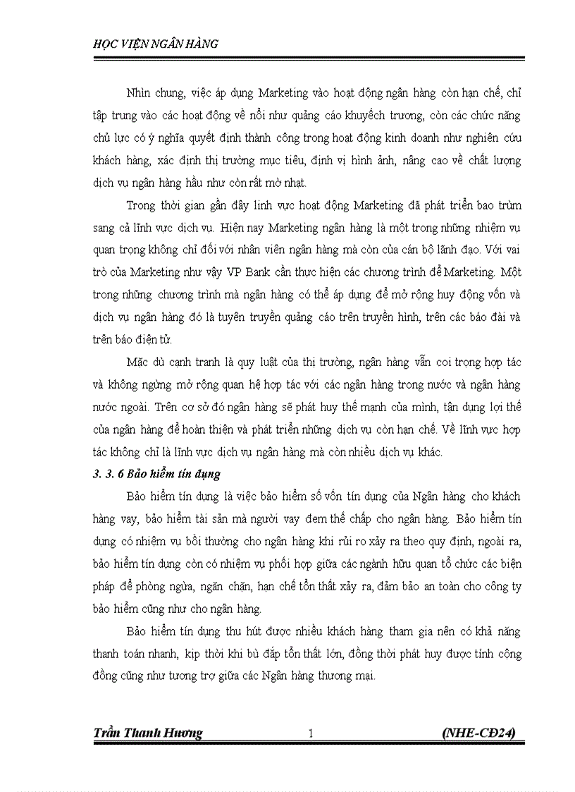 image for page Nâng cao chất lượng tín dụng tại VPbank chi nhánh Thăng Long Thực trạng và Giải pháp 1