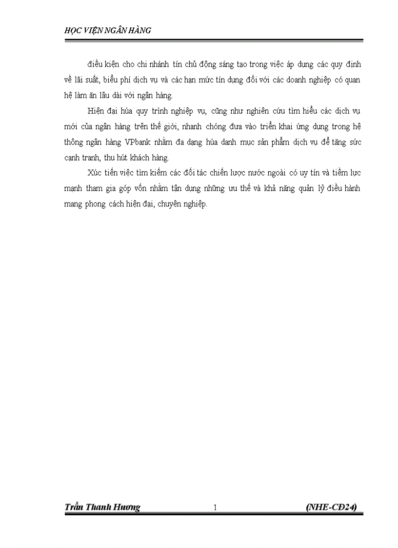 image for page Nâng cao chất lượng tín dụng tại VPbank chi nhánh Thăng Long Thực trạng và Giải pháp 1
