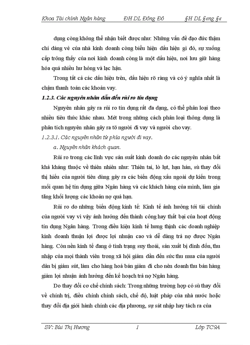 image for page Giải pháp phòng ngừa hạn chế rủi ro trong hoạt động tín dụng tại Chi nhánh Ngân hàng Nông nghiệp và Phát triển nông thôn Láng Hạ 1