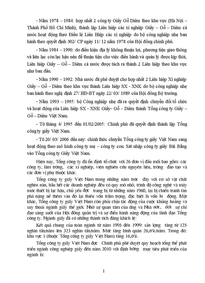 image for page Sử dụng mô hình SWOT phân tích môi trường kinh doanh Tổng công ty giấy việt nam