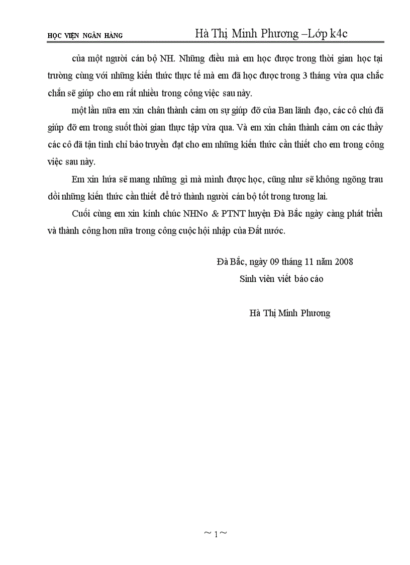 image for page Báo cáo thực tập tại NHNo PTNT huyện Đà Bắc