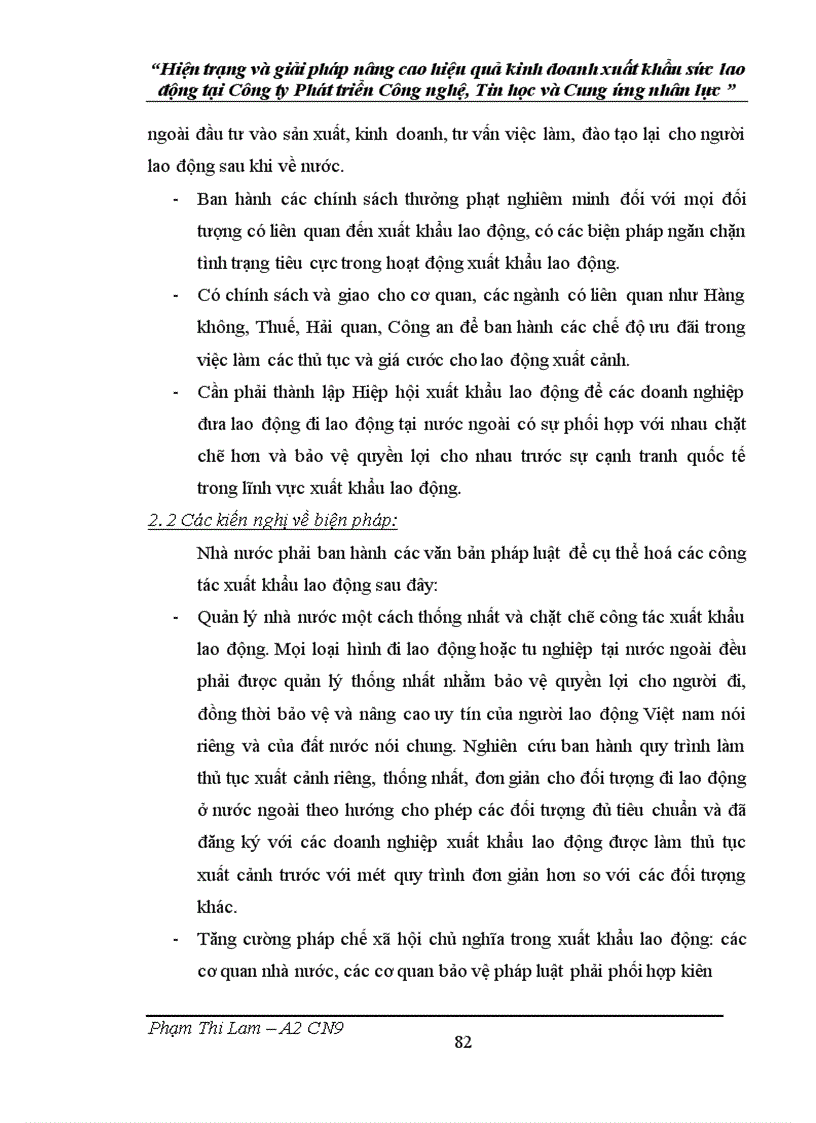image for page Hiện trạng và giải pháp nâng cao hiệu quả kinh doanh xuất khẩu sức lao động tại Công ty Phát triển Công nghệ Tin học và Cung ứng nhân lực