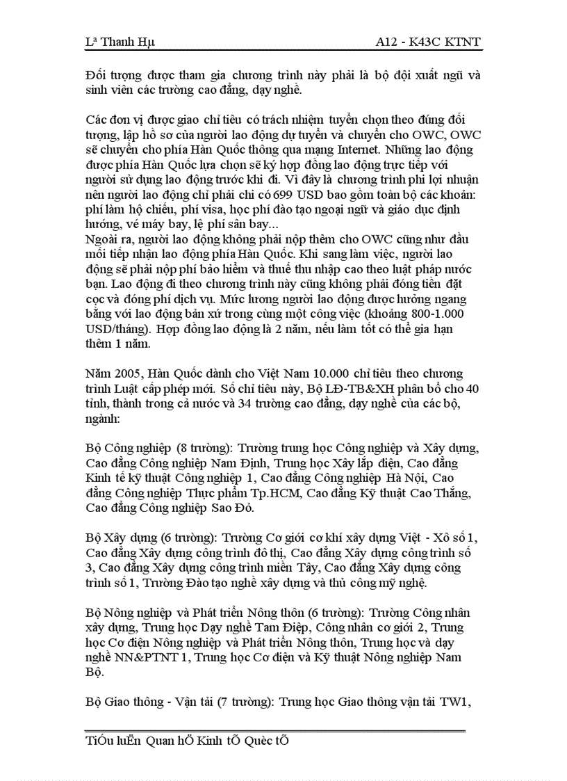 image for page Xuất khẩu lao động Việt Nam sang Hàn Quốc