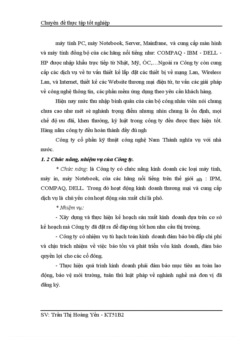 image for page Hoàn thiện kế toán bán hàng và xác định kết quả kinh doanh tại công ty TNHH Phú Thái 1