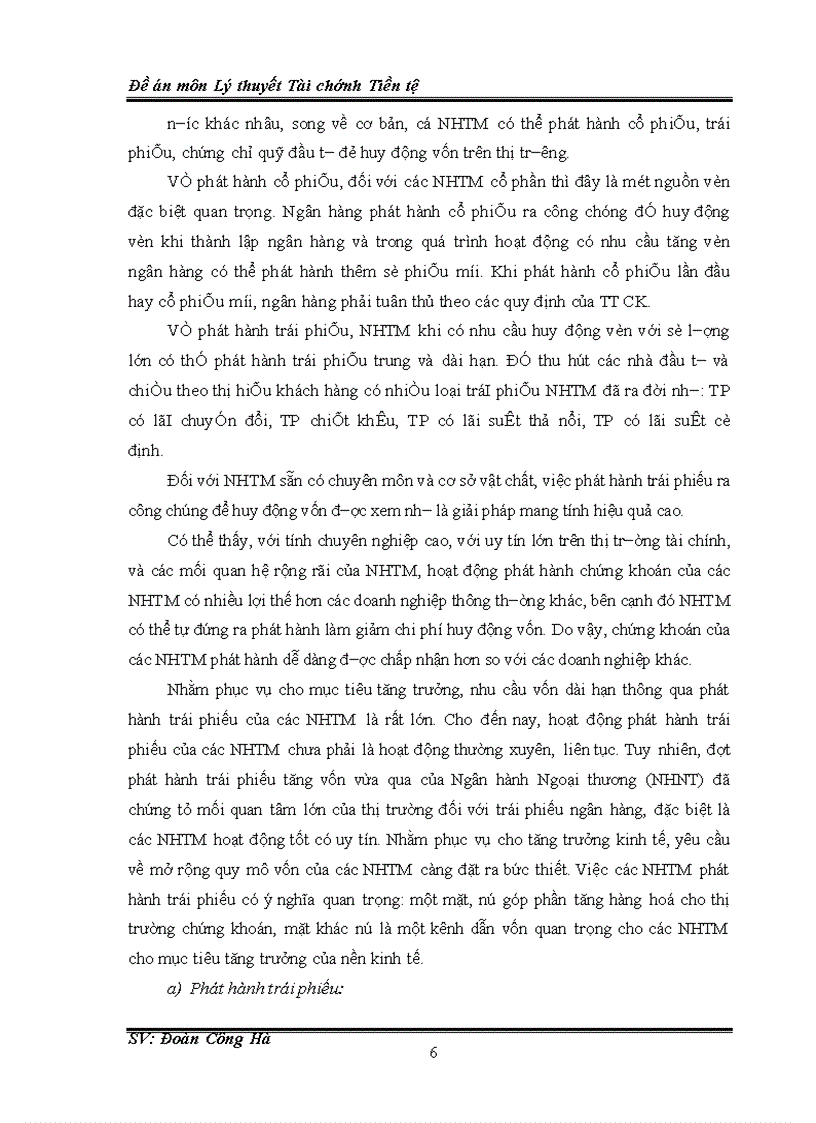 image for page Hoạt động của ngân hàng thương mại trên thị trường chứng khoán Việt Nam 1