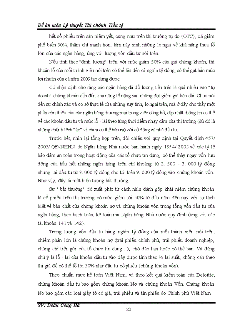 image for page Hoạt động của ngân hàng thương mại trên thị trường chứng khoán Việt Nam 1