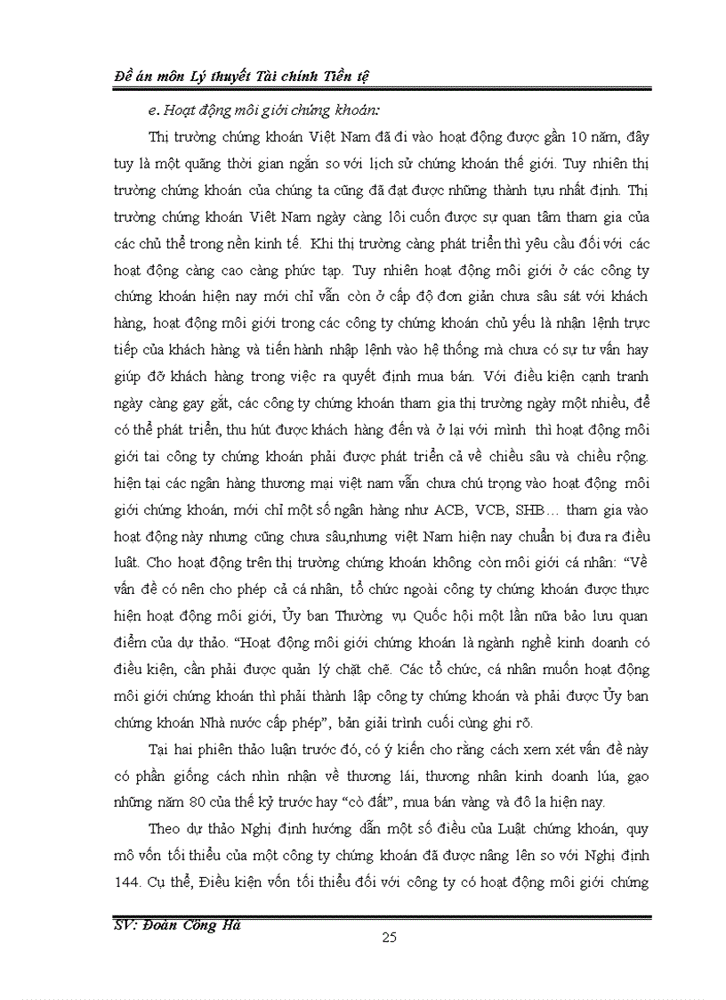 image for page Hoạt động của ngân hàng thương mại trên thị trường chứng khoán Việt Nam 1