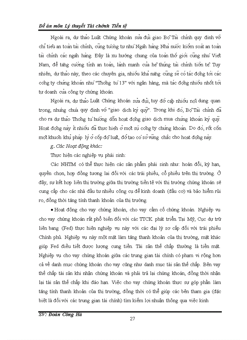 image for page Hoạt động của ngân hàng thương mại trên thị trường chứng khoán Việt Nam 1