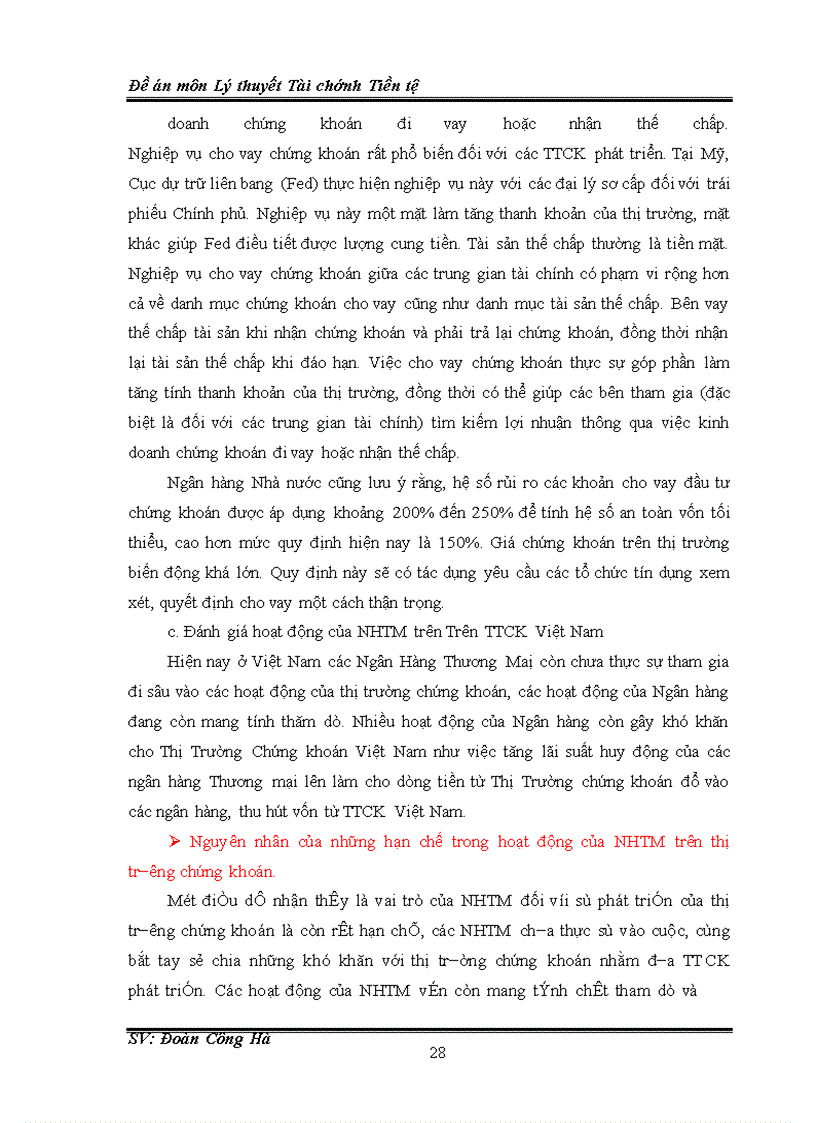 image for page Hoạt động của ngân hàng thương mại trên thị trường chứng khoán Việt Nam 1