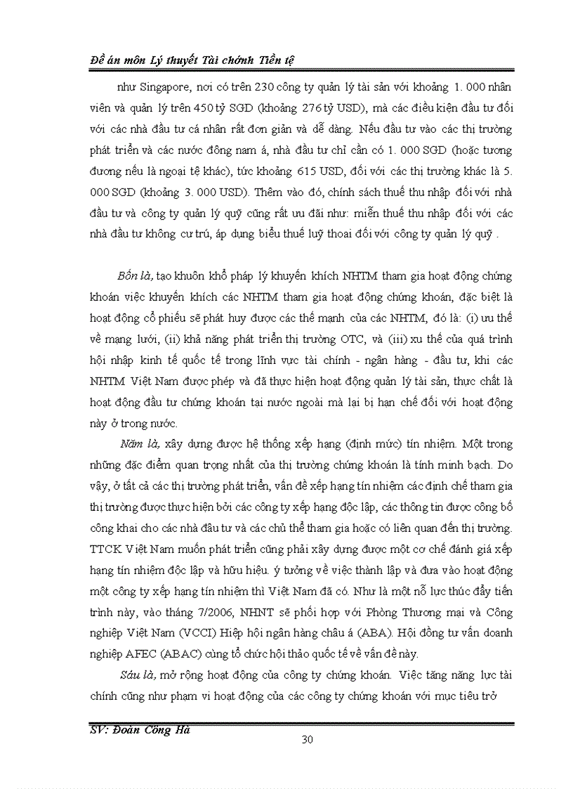 image for page Hoạt động của ngân hàng thương mại trên thị trường chứng khoán Việt Nam 1