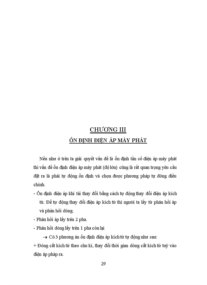 image for page Ổn định điện áp máy phát AVR