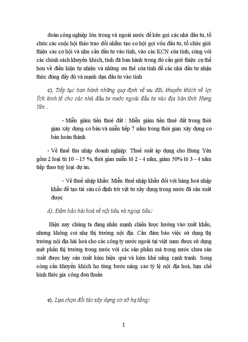 image for page Một số giải pháp tăng cường thu hút đầu tư trực tiếp FDI nhằm hình thành và phát triển các KCN tập trung trên địa bàn tỉnh Hưng Yên 1