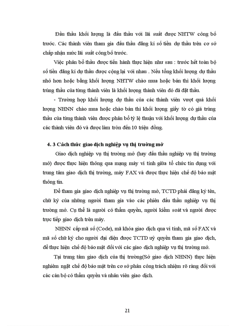 image for page Tìm hiểu hoạt động nghiệp vụ thị trường mở và thực tiễn hoạt động ở Việt Nam 1