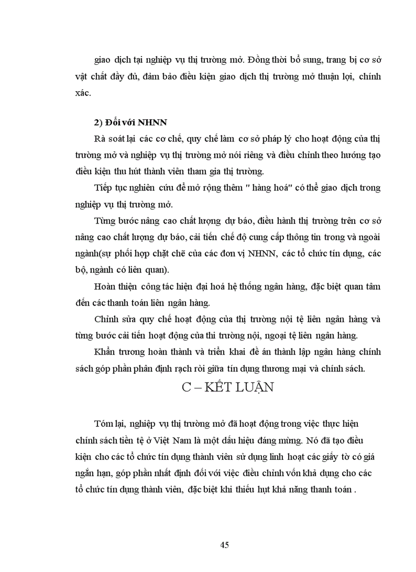 image for page Tìm hiểu hoạt động nghiệp vụ thị trường mở và thực tiễn hoạt động ở Việt Nam 1