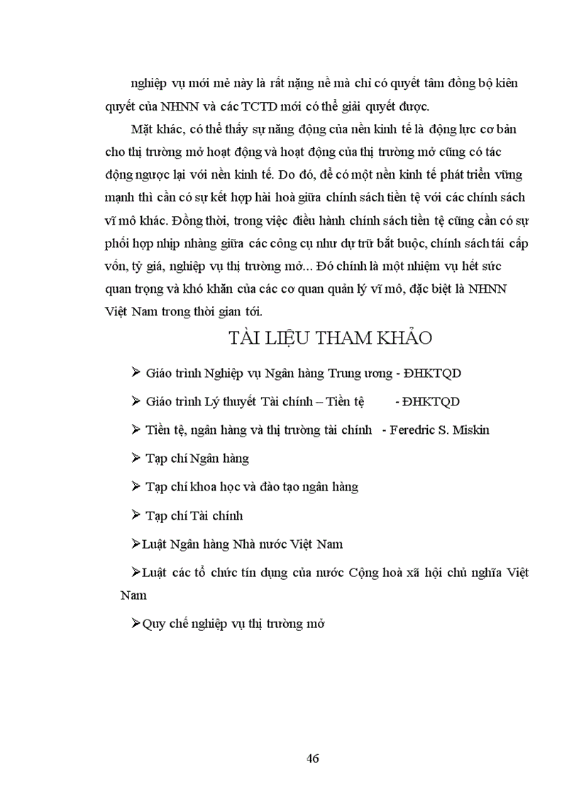 image for page Tìm hiểu hoạt động nghiệp vụ thị trường mở và thực tiễn hoạt động ở Việt Nam 1