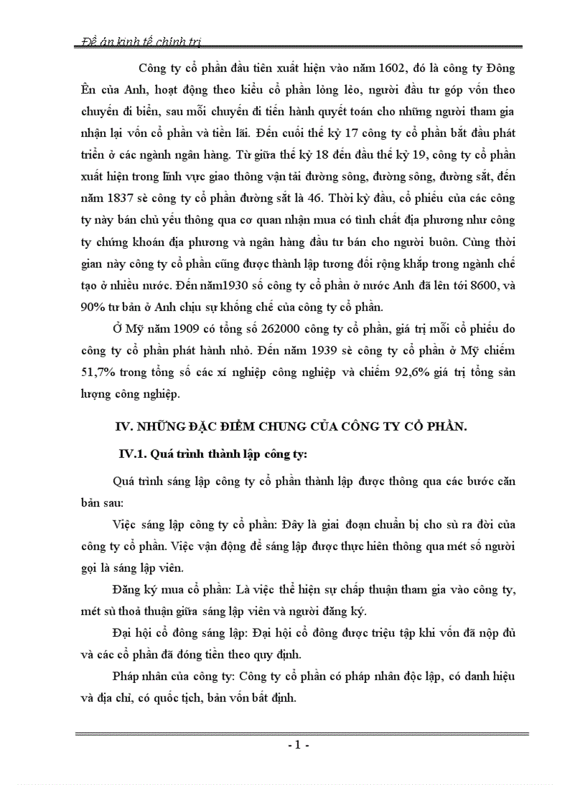 image for page Công ty cổ phần và vai trò của nó trong phát triển kinh tế ở nước ta hiện nay 1