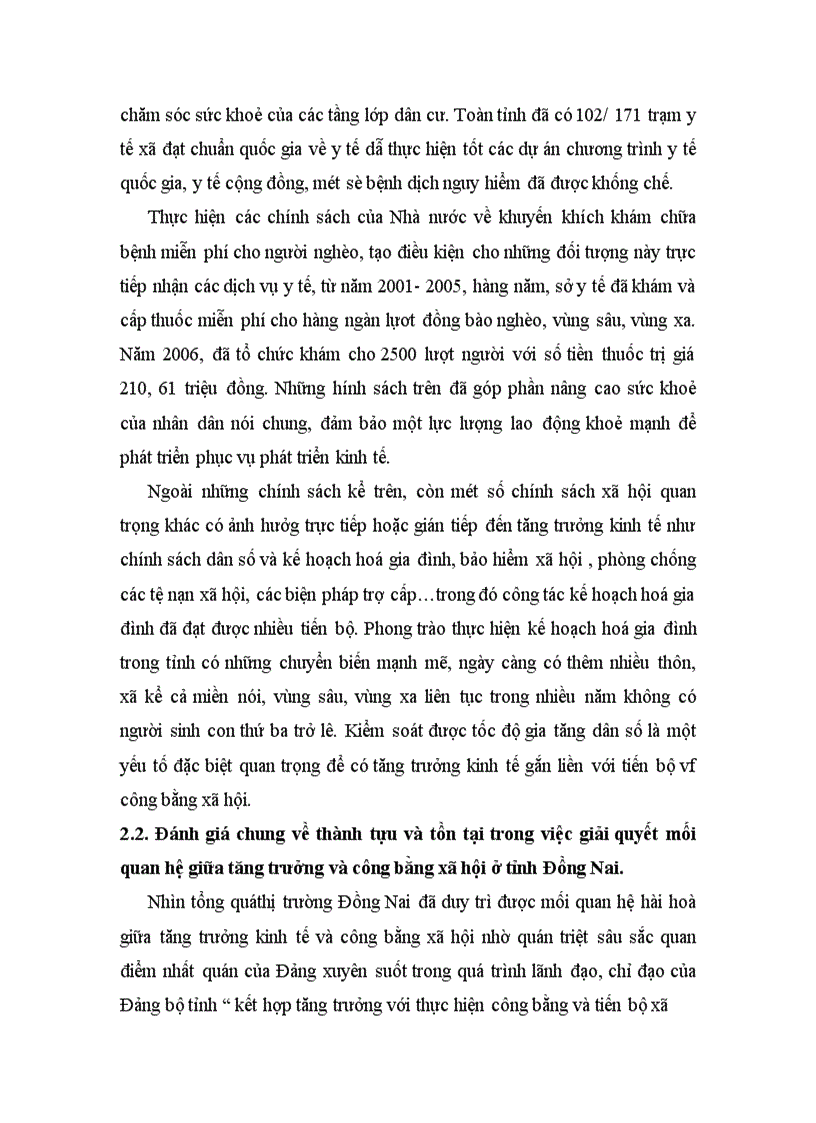 image for page Mối quan hệ giữa tăng trưởng kinh tế và công bằng xã hội trong quá trình công nghiệp hoá hiện đại hoá trên địa bàn tỉnh Đồng Nai 1