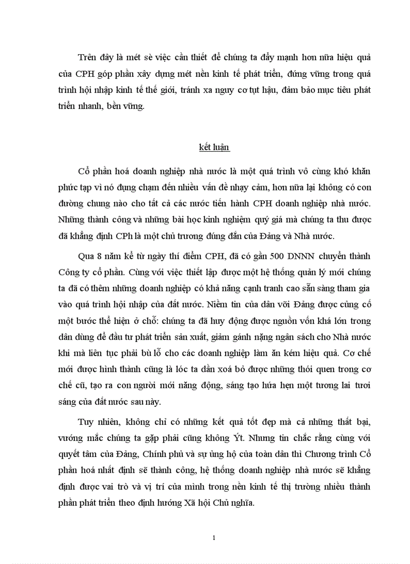 image for page Doanh nghiệp Nhà nước ở Việt nam và thực trạng Cổ phần hoá