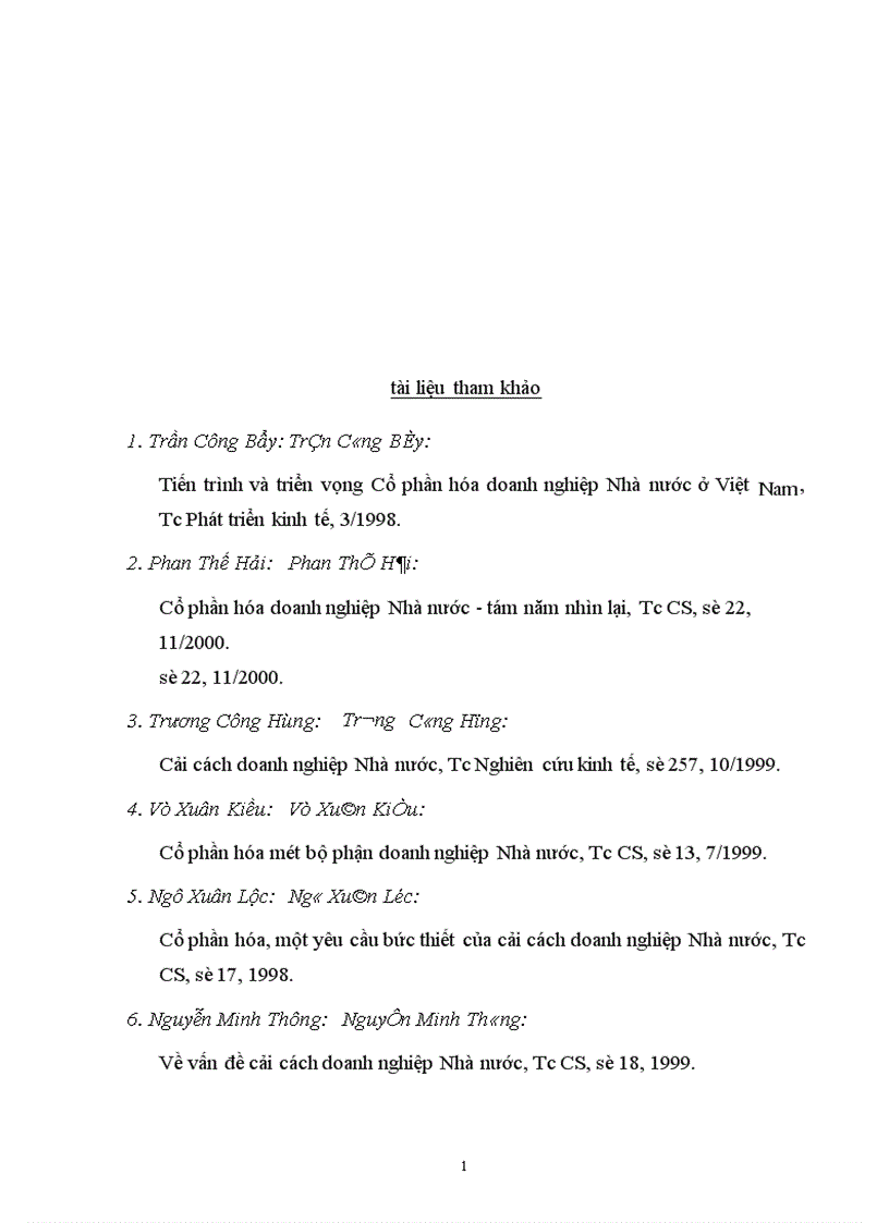 image for page Doanh nghiệp Nhà nước ở Việt nam và thực trạng Cổ phần hoá