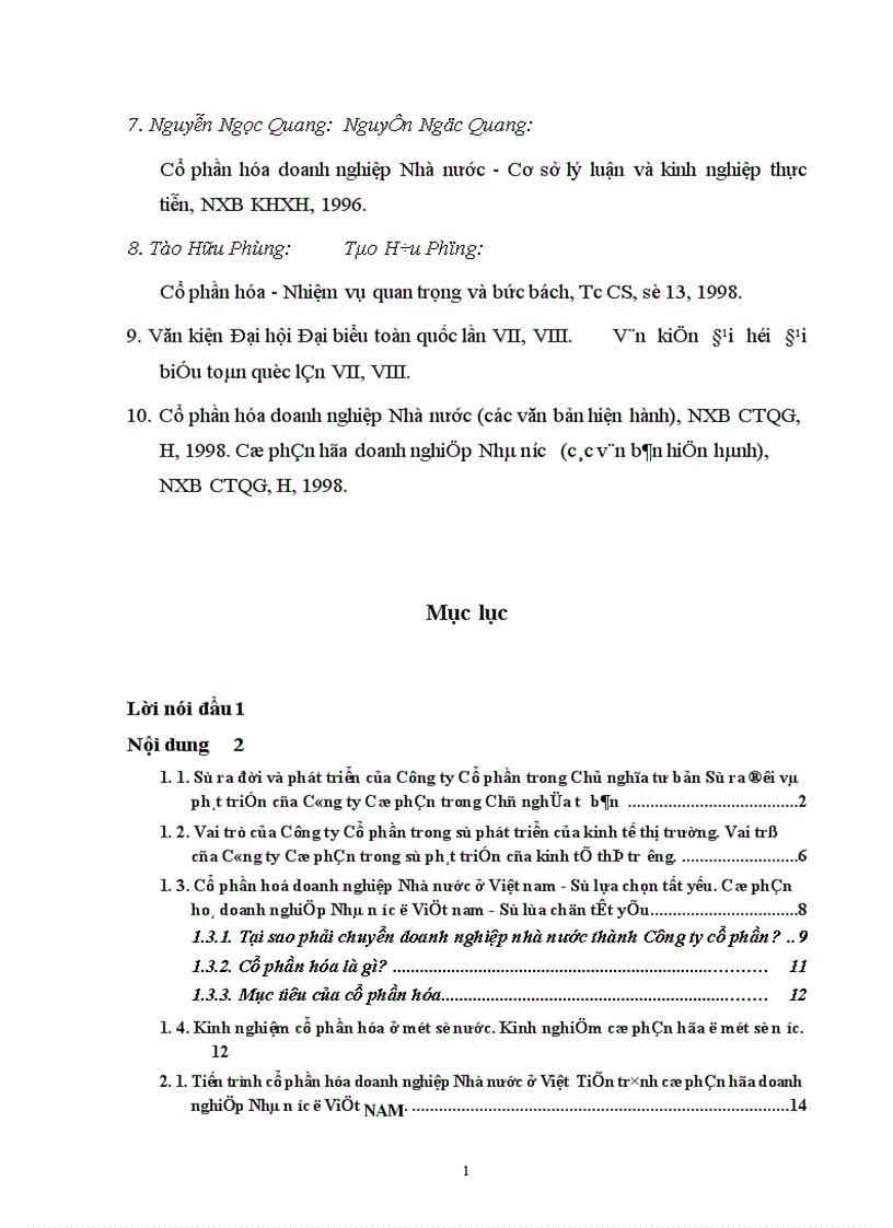 image for page Doanh nghiệp Nhà nước ở Việt nam và thực trạng Cổ phần hoá