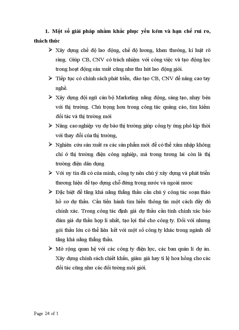 image for page báo cáo thực tập tổng hợp tại công ty tnhh đầu tư và phát triển công nghiệp điện aec