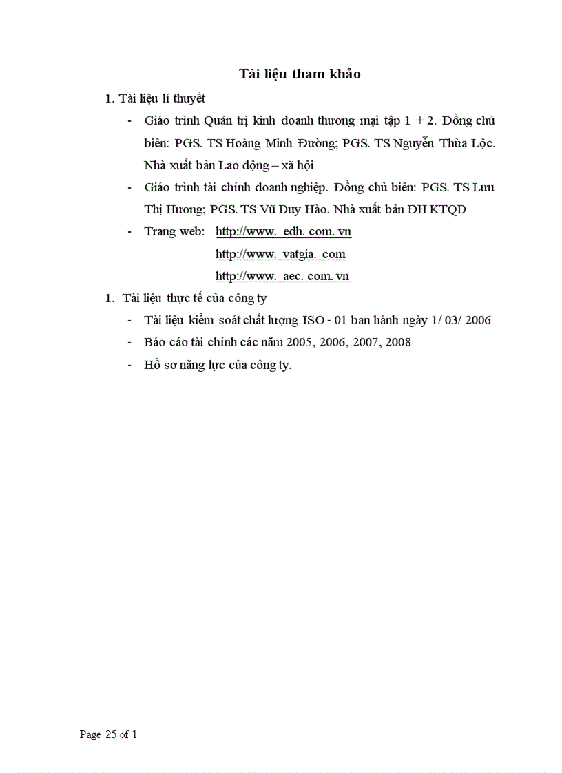 image for page báo cáo thực tập tổng hợp tại công ty tnhh đầu tư và phát triển công nghiệp điện aec