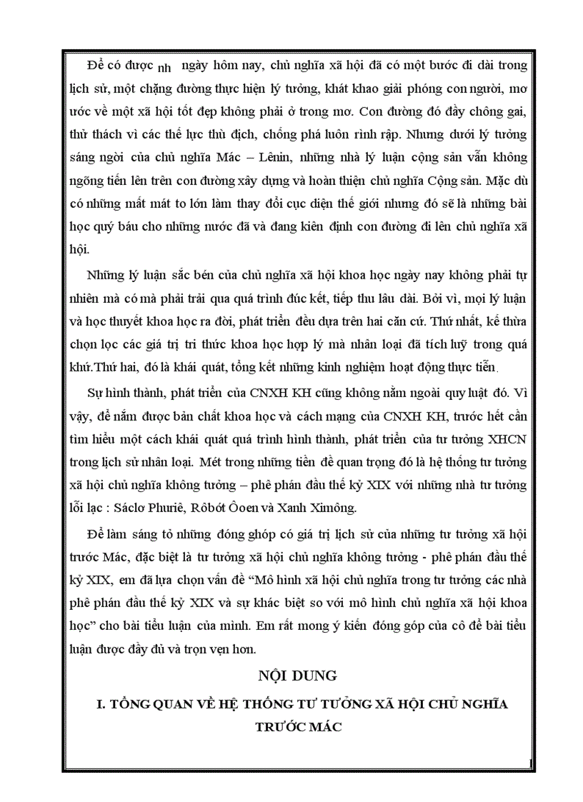 image for page Chủ nghĩa xã hội không tưởng phê phán đầu thế kỷ xix Giá trị và hạn chế