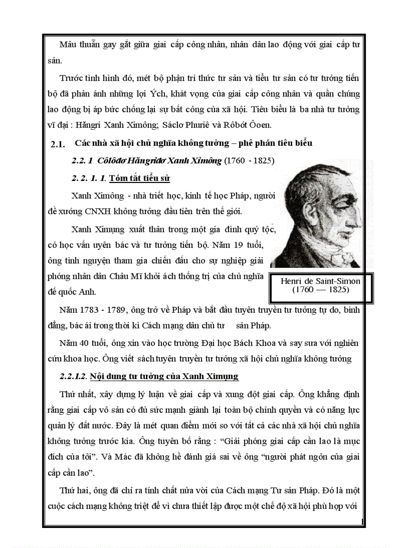 image for page Chủ nghĩa xã hội không tưởng phê phán đầu thế kỷ xix Giá trị và hạn chế