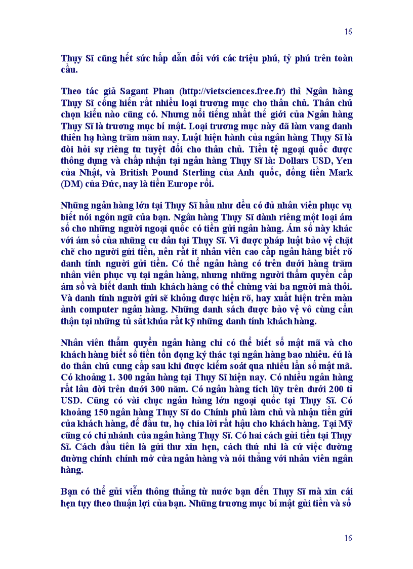 image for page Thụy sĩ Thị trường tiền tệ liên ngân hàng