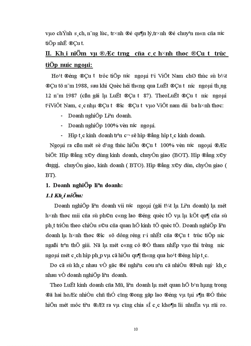image for page Thực trạng và giải pháp phát triển hình thức đầu tư trực tiếp nước ngoài tại Việt Nam