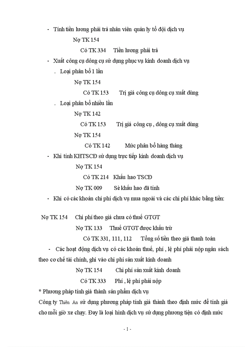 image for page Tình hình tổ chức thực hiện công tác tài chính ở công ty Thiên An