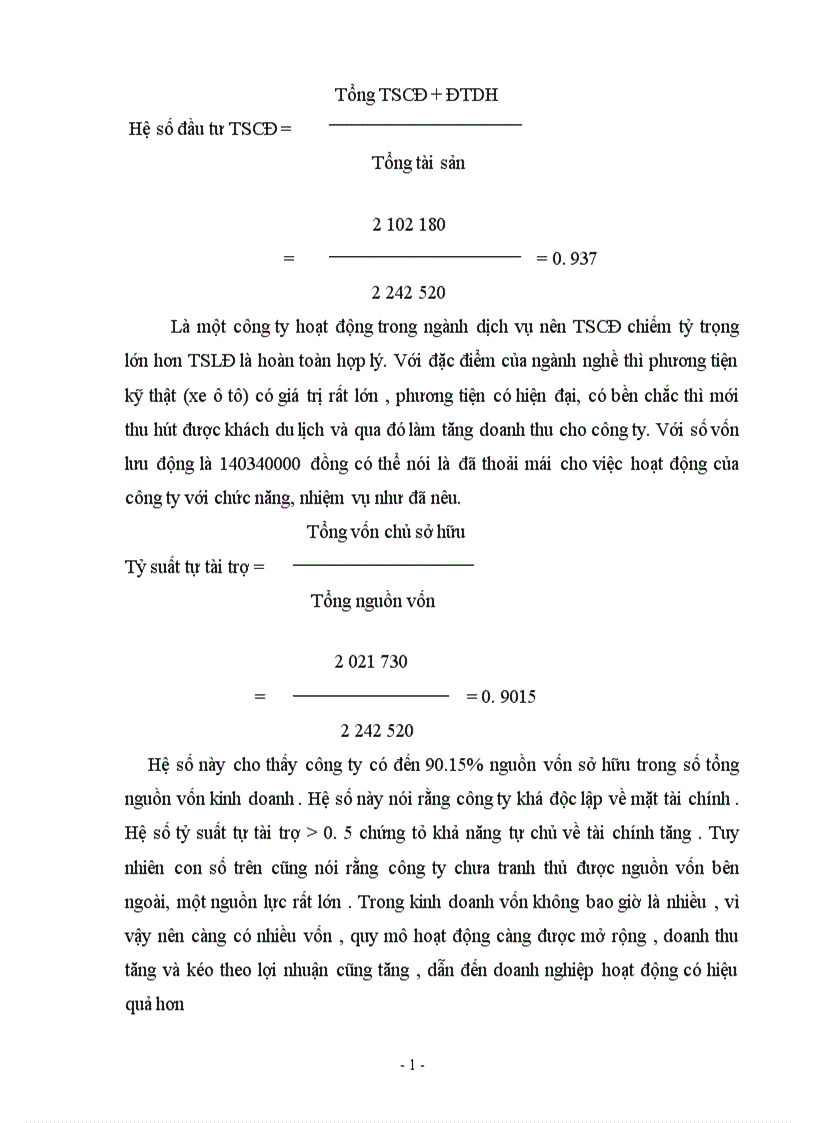 image for page Tình hình tổ chức thực hiện công tác tài chính ở công ty Thiên An