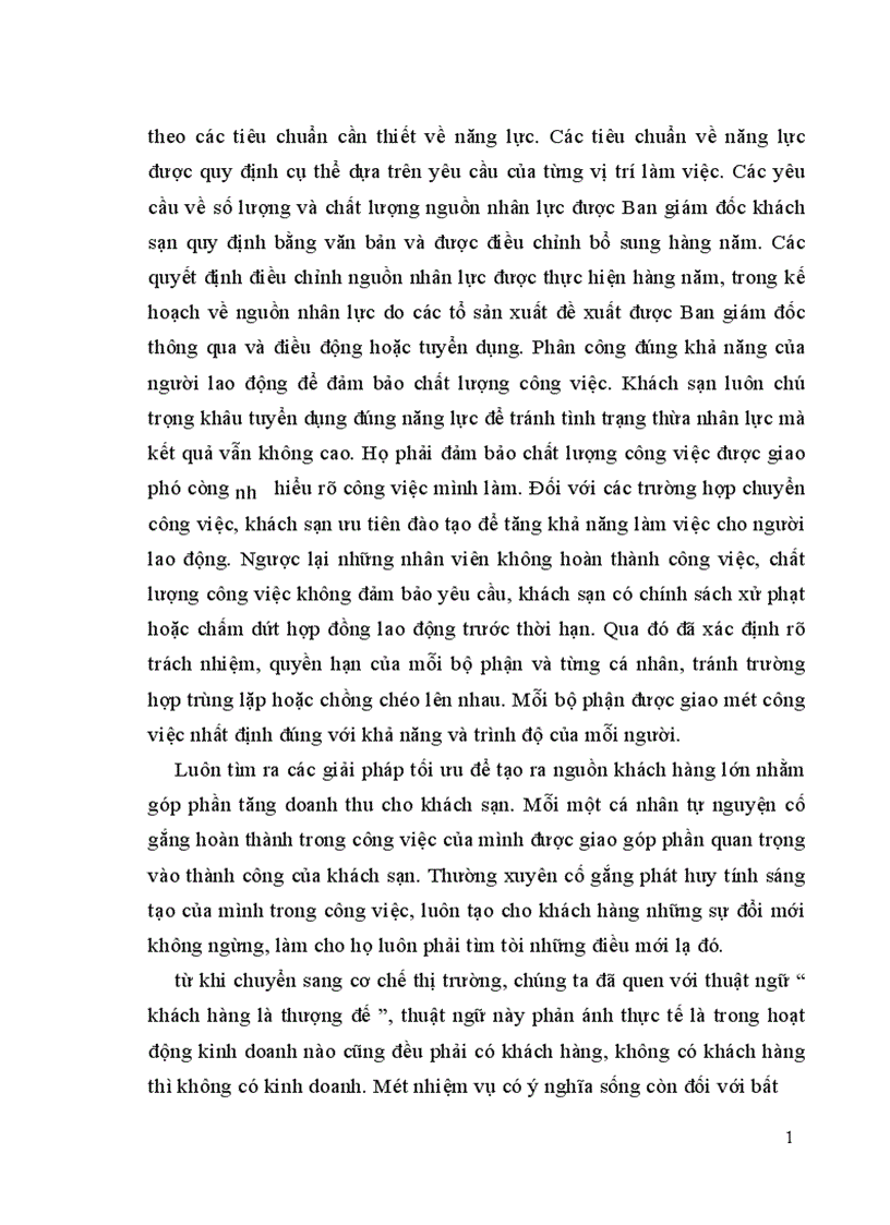 image for page Khái quát sản xuất kinh doanh và tổ chức quản lý của khách sạn Thiên Thai