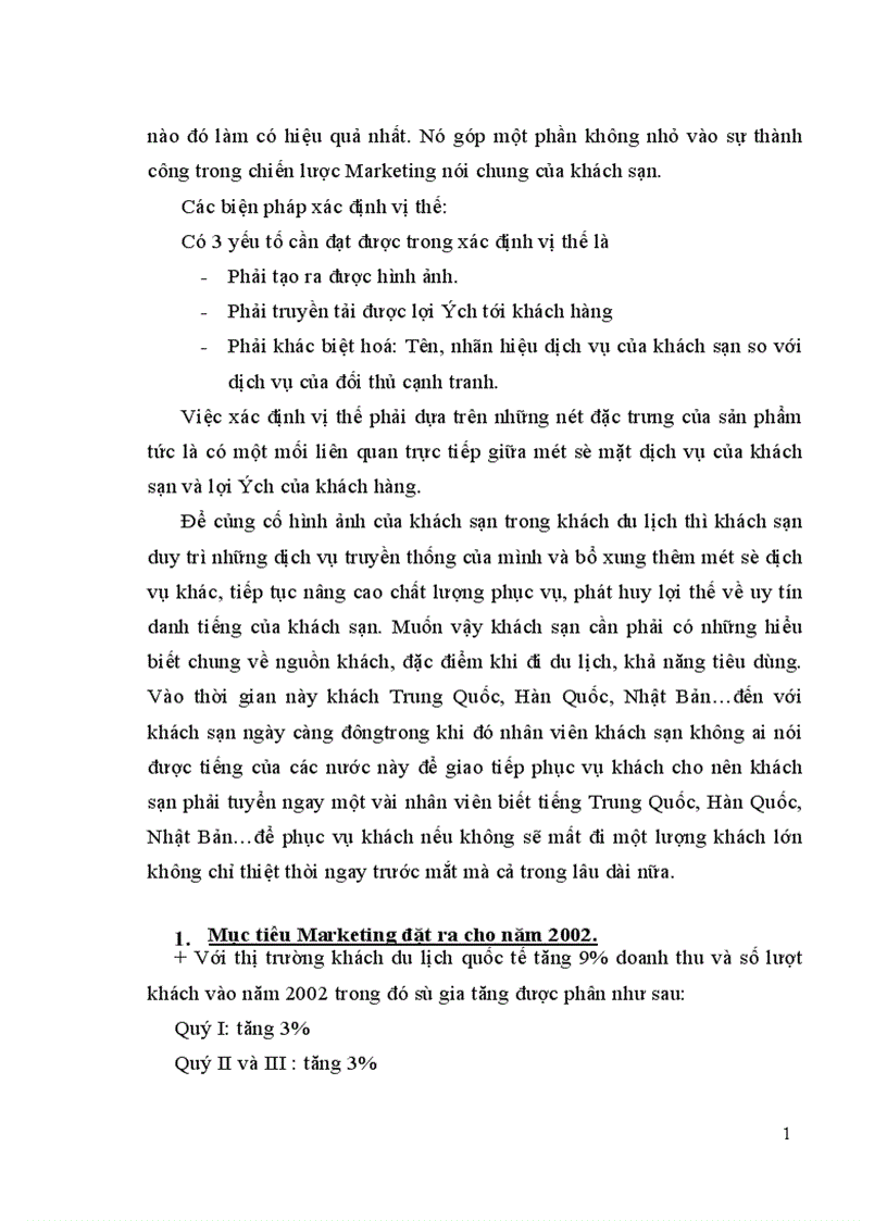 image for page Khái quát sản xuất kinh doanh và tổ chức quản lý của khách sạn Thiên Thai