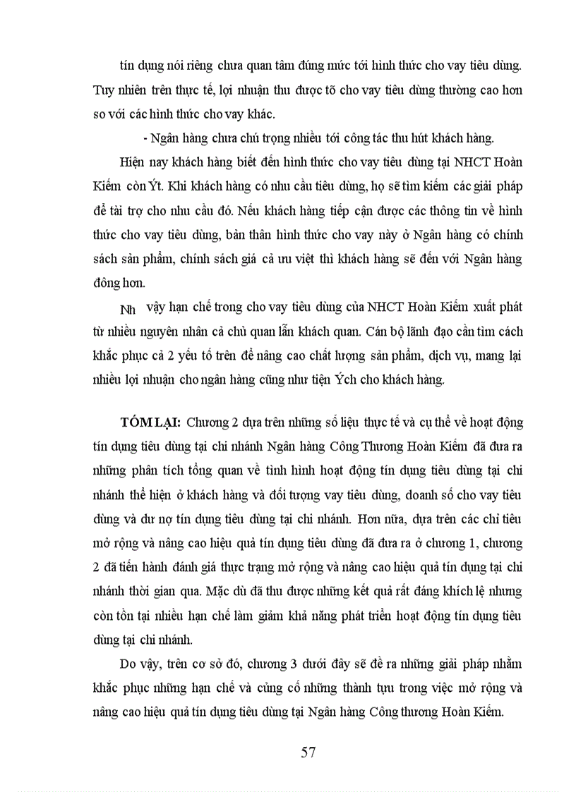 image for page Giải pháp mở rộng và nâng cao hiệu quả tín dụng tiêu dùng tại Ngân hàng Công Thương Việt Nam Chi nhánh Hoàn kiếm 1