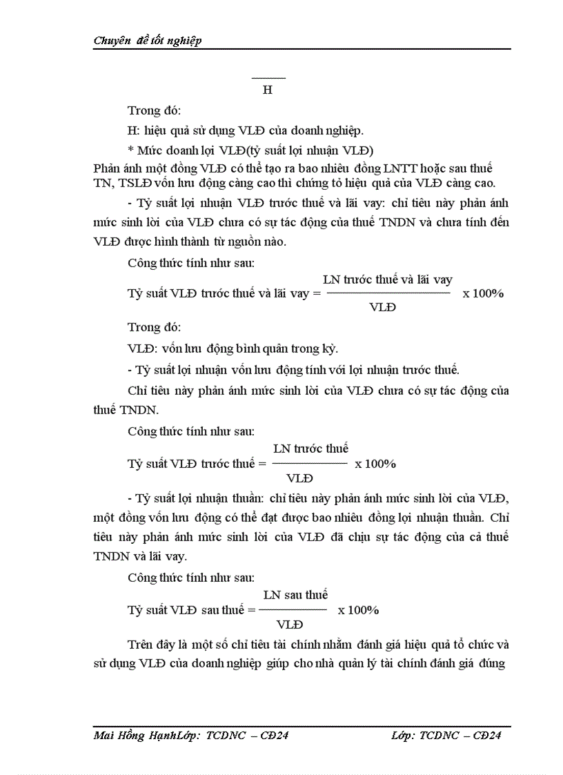 image for page Vốn lưu động và các giải pháp tài chính nâng cao hiệu quả sử dụng vốn lưu động tại Công ty Cổ phần SNC 1