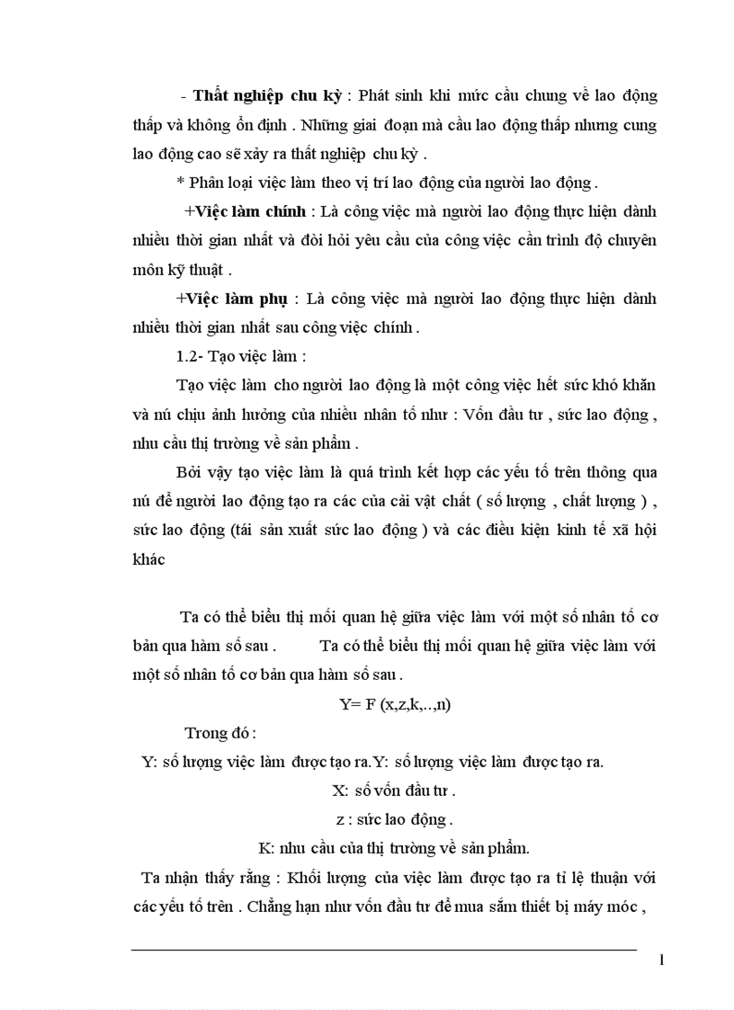 image for page Thực trạng về lao động việc làm và vấn đề giải quyết việc làm ở tỉnh Thái Bình 1