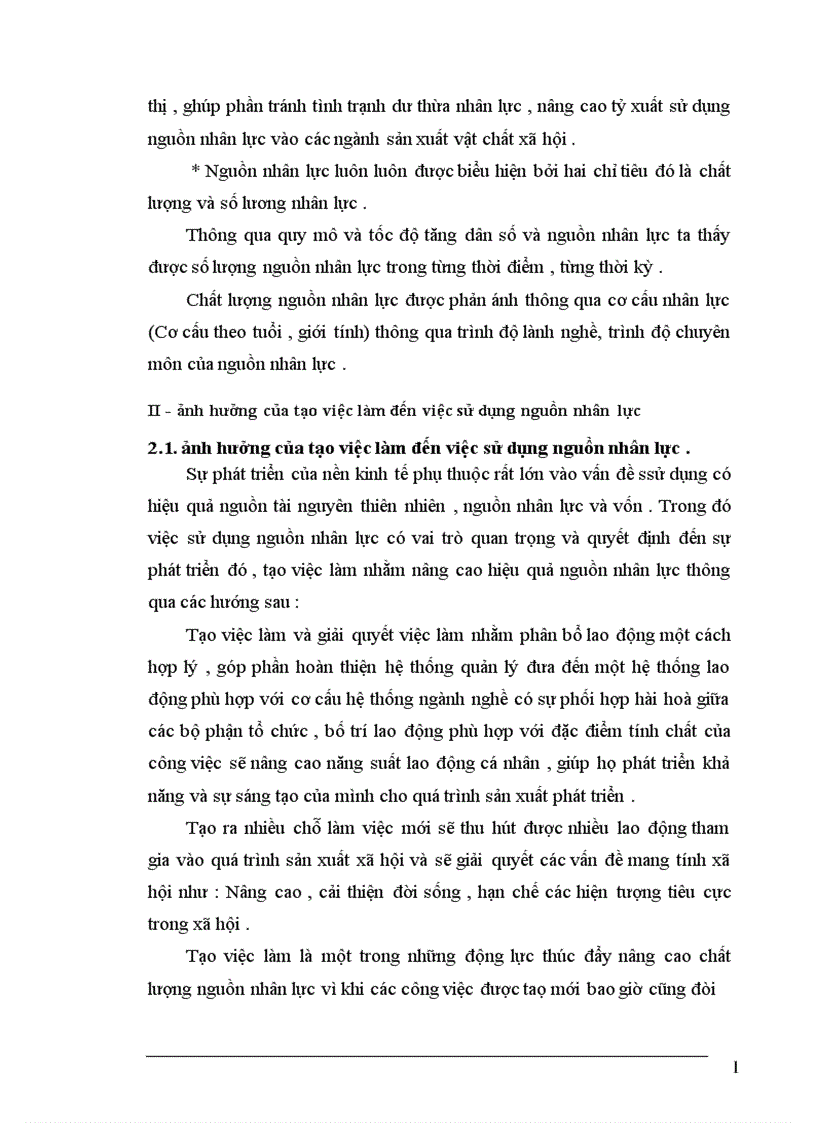image for page Thực trạng về lao động việc làm và vấn đề giải quyết việc làm ở tỉnh Thái Bình 1